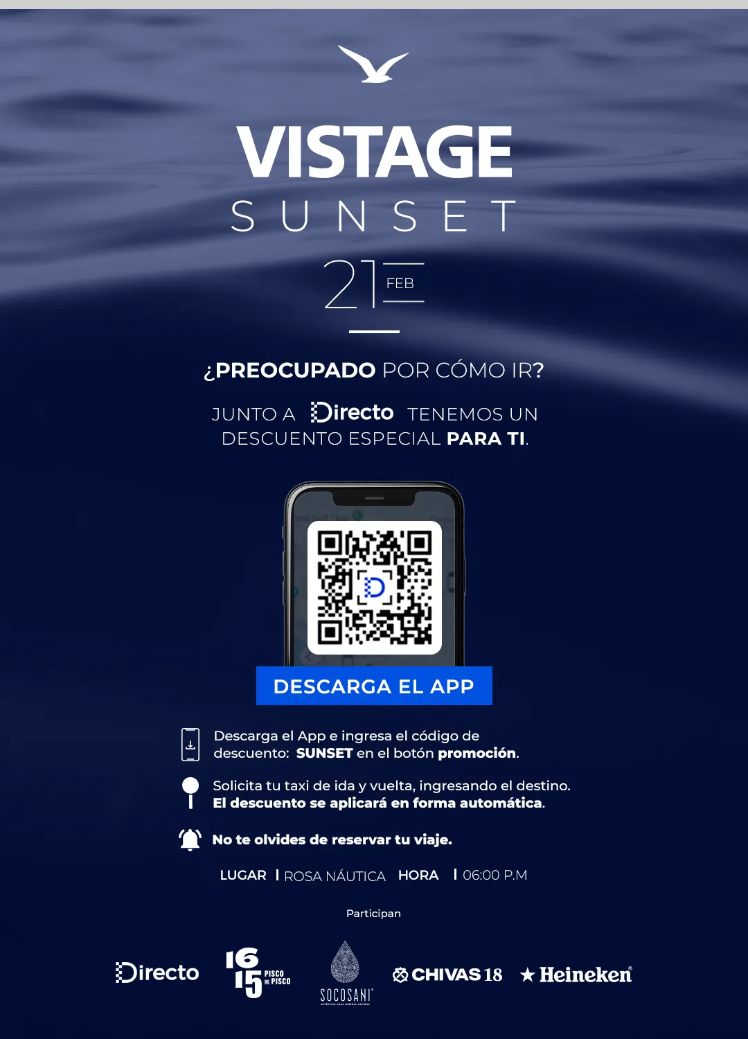 Directo Vistage Sunset